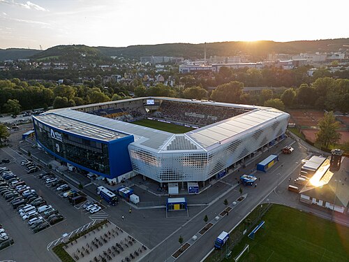 ad hoc arena im Ernst-Abbe-Sportfeld