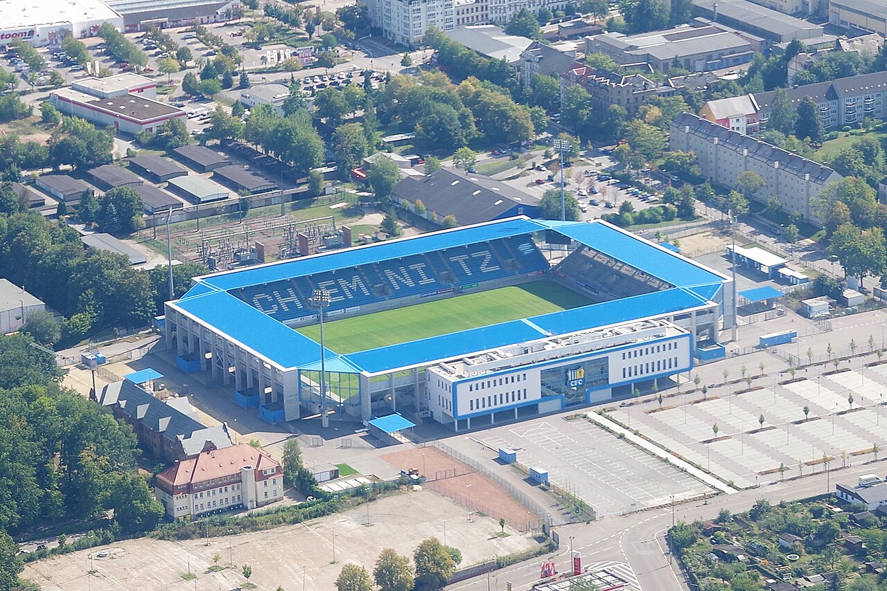 eins-Stadion an der Gellertstraße